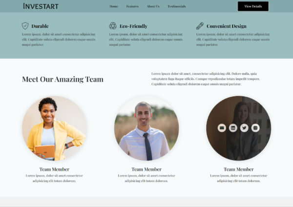 Investart - Startup HTML Template - Image 3