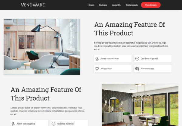 Vendware - Startup Website Template - Image 3